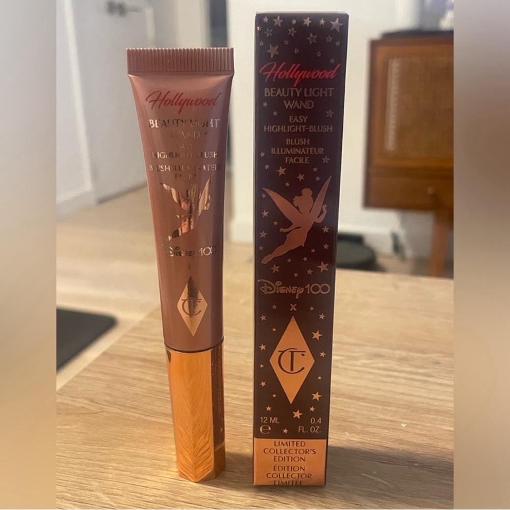 Charlotte Tilbury LE DISNEY 100 HOLLYWOOD BEAUTY LIGHT WAND HIGHLIGHTER BLUSH